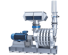 Soplador centrífugo multietapa Continental Blowers para aplicaciones industriales de alta presión